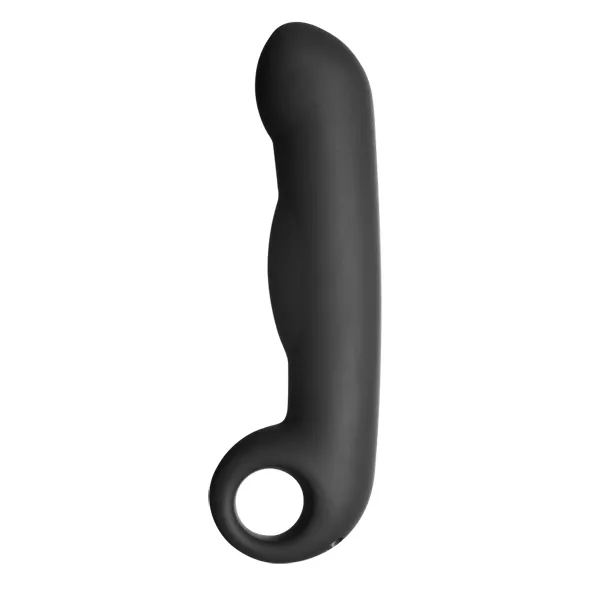 SexShop - Dildo silikonowe do elektroseksu - ElectraStim Ovid Silicone Noir Dildo  - online
