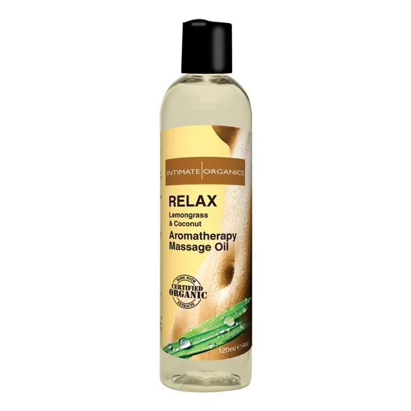 SexShop - Olejek do masażu organiczny - Intimate Organics Relax Massage Oil 120 ml  - online