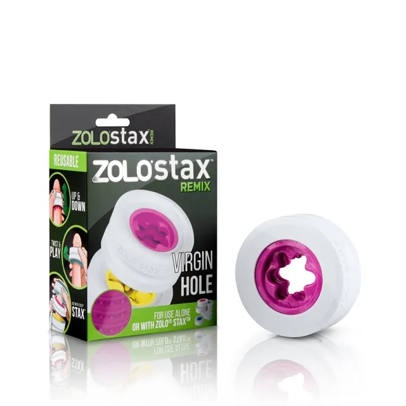 SexShop - Wkładka do masturbatora - Zolo Stax Remix Virgin Hole - online
