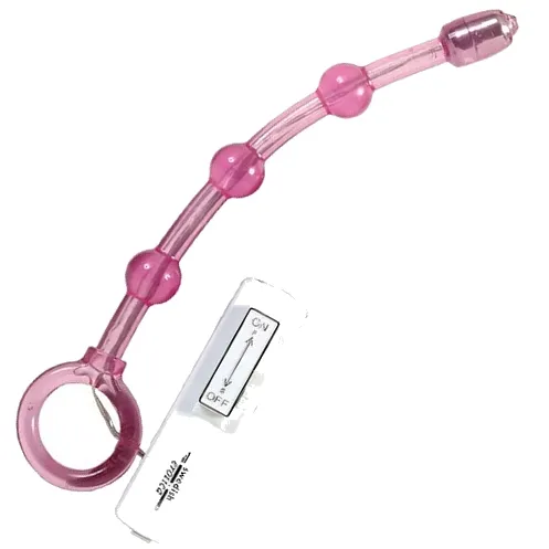 SexShop - Łańcuszek analny z wibracjami - REVERBERATING JELLY BEADS - online