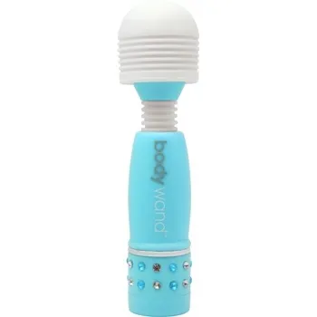 SexShop - Stymulator masażer Bodywand - Mini Massager Aqua  niebieski 10cm - online