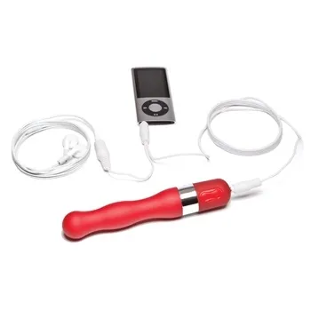 SexShop - Wibrator muzyczny Naughtibod - iPod Vibrator czerwony - online
