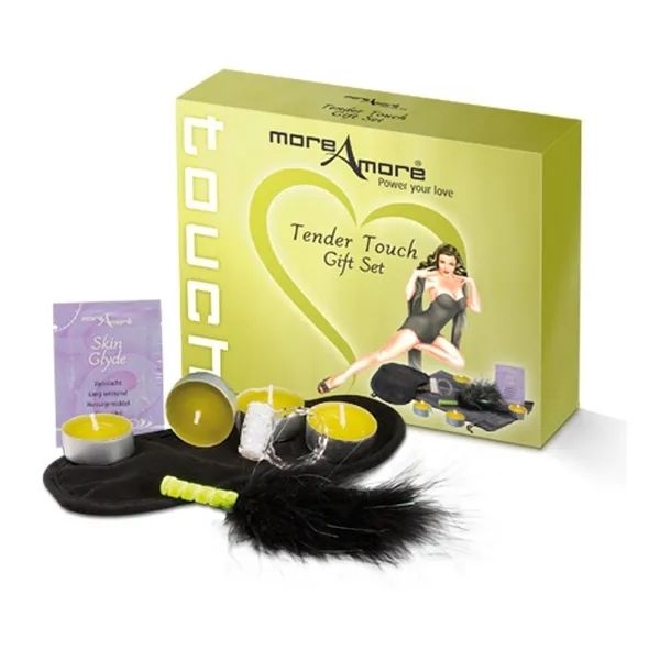 SexShop - Zestaw do gry wstępnej MoreAmore - Tender Touch Gift Set - online