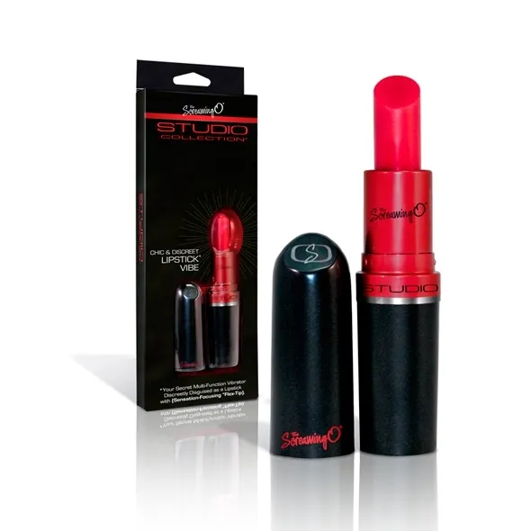SexShop - The Screaming O Vibrating Lipstick – Wibrująca kosmetyczka Szminka - online