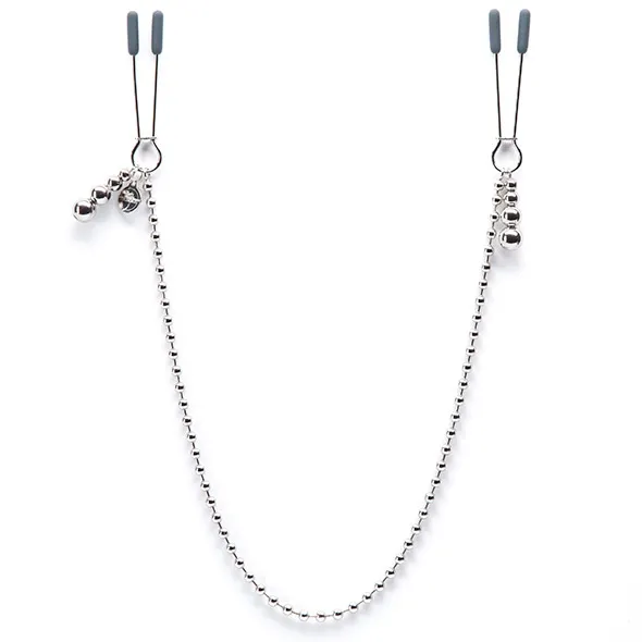 Sexshop - Fifty Shades of Grey Darker At My Mercy Beaded Chain Nipple Clamps  - Zaciski na sutki z łańcuszkiem - online