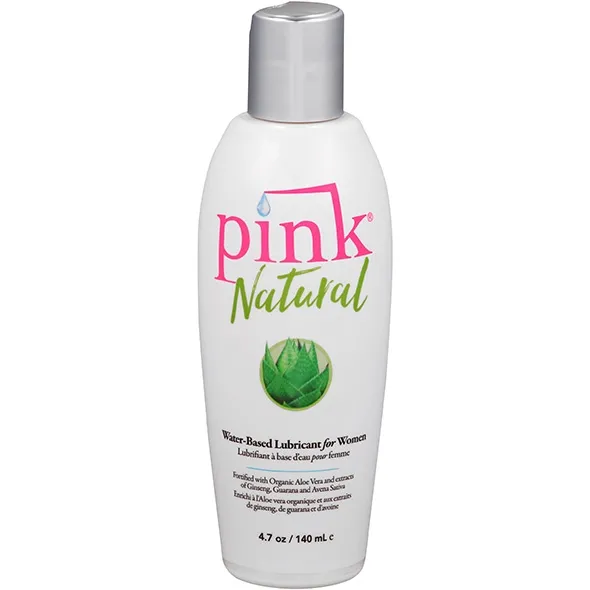 Sexshop - Pink Natural 140 ml Z aloesem   - Środek nawilżający - online