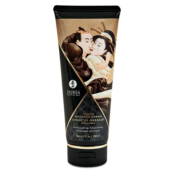 Sexshop - Shunga Massage Cream 200 ml Czekolada - Krem do masażu ciała - online