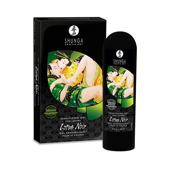 Sexshop - Shunga Dragon Noir Sensitizing Gel - Żel zwiększający przyjemność dla par - online