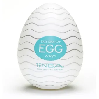 SexShop - TENGA Masturbator - Jajko Egg Wavy (1 sztuka) - online