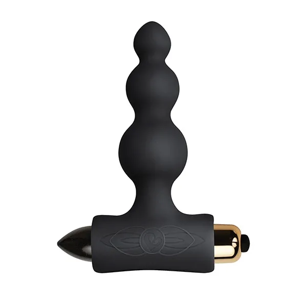 Sexshop - Rocks-Off Petite Sensations Bubbles Black  - Sonda analna z kuleczkami - online