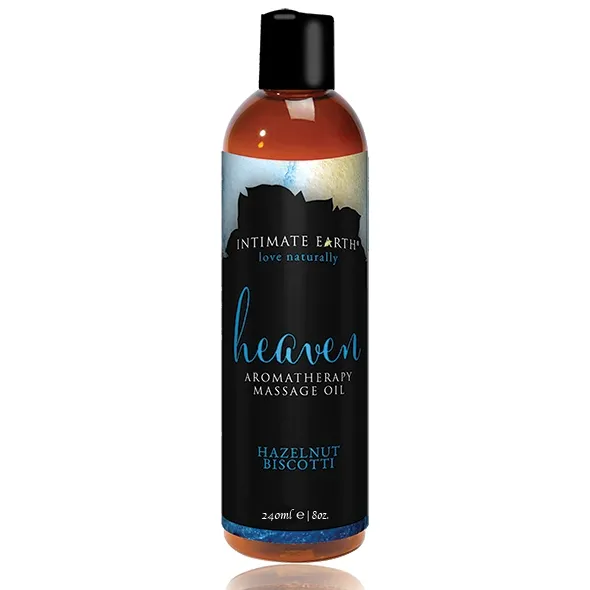 Sexshop - Intimate Earth Massage Oil Heaven Hazelnut Biscotti 240ml - Olejek do masażu - online