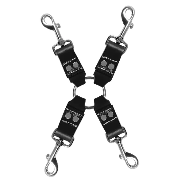 Sexshop - Sportsheets Edge Leather 4 Point Hog Tie - Uprząż do kołyski - online
