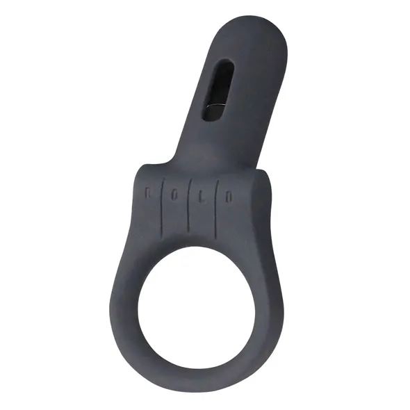 Sexshop - Bold Shepherd Cock Ring Black  - Innowacyjny wibrujący pierścień na penisa - online