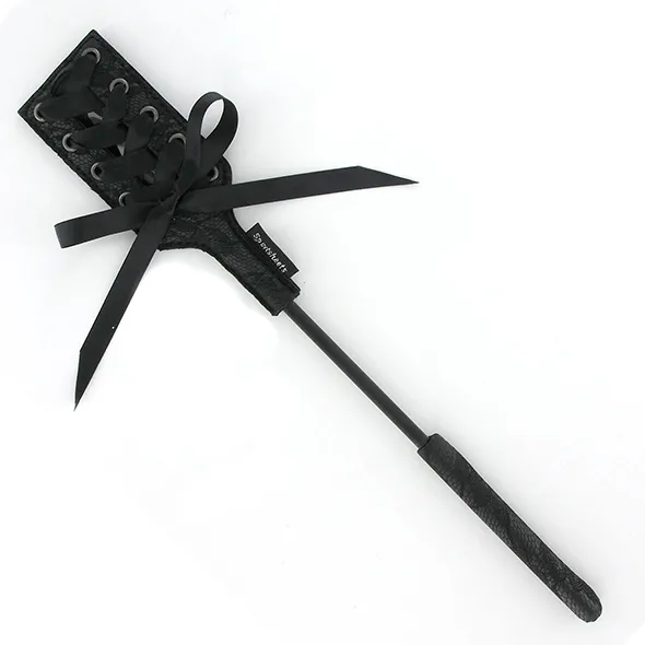 Sexshop - Sportsheets Midnight Lace Crop   - Zdobiona szpicruta - online