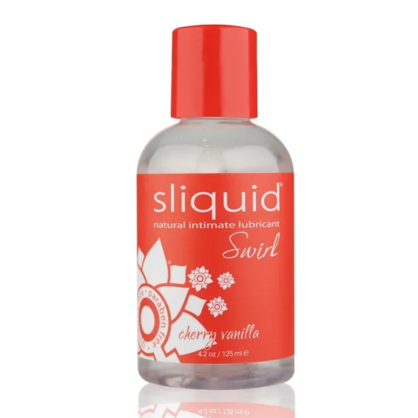 Sexshop - Sliquid Naturals Swirl Lubricant 125 ml Czereśnia i Wanilia - Smakowy środek nawilżający - online