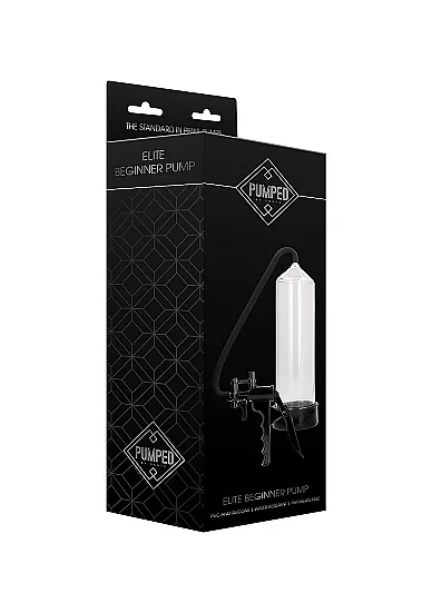 POMPKA do Powiększania Penisa SPUST PISTOLETOWY - Elite Beginner Pump - Transparant