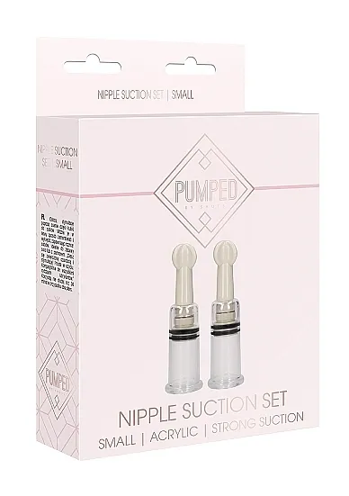 POMPKA DO SUTKÓW rozmiar S - Nipple Suction Set Small - Transparent