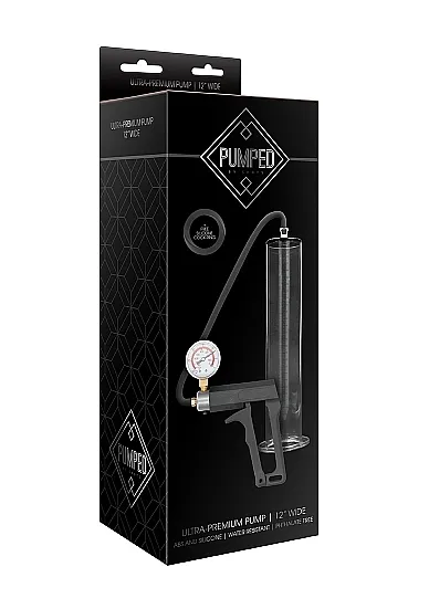 POMPKA szeroka do Powiększania Penisa 12" - Ultra-Premium Pump 12" Wide - Transparent