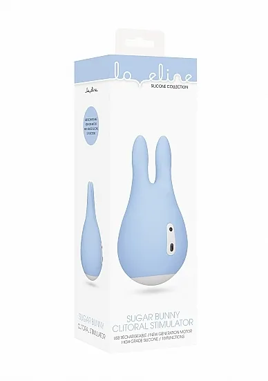 Stymulator ŁECHTACZKI Sugar Bunny - Clitoral Stimulator - Sugar Bunny - Blue