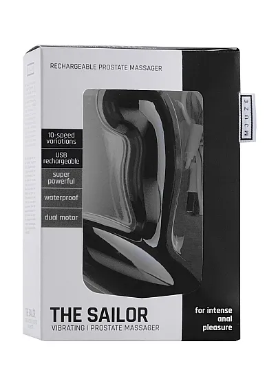 WIBRATOR PROSTATY The Sailor - The Sailor - Black