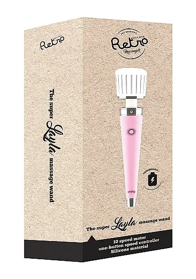 Masażer STYMULATOR ŁECHTACZKI Layla - Layla - Pink