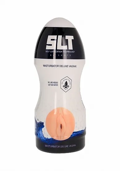 MASTURBATOR wagina NAWILŻONA gotowa do działania - Self Lubrication Masturbator Deluxe Vagina - Flesh