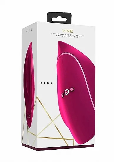 Luksusowy MASAŻER ŁECHTACZKI Minu - Minu - Lay On Vibrator - Pink