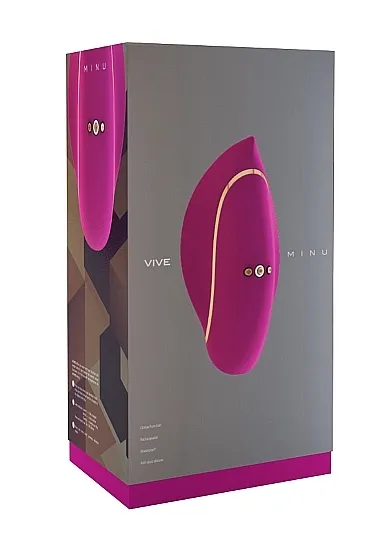 Luksusowy MASAŻER ŁECHTACZKI Minu - Minu - Lay on Vibrator - Pink