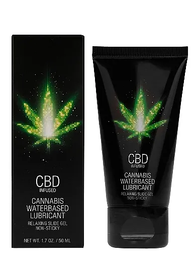 Lubrykant z olejem konopnym 50ml - CBD Cannabis Waterbased Lubricant - 50 ml