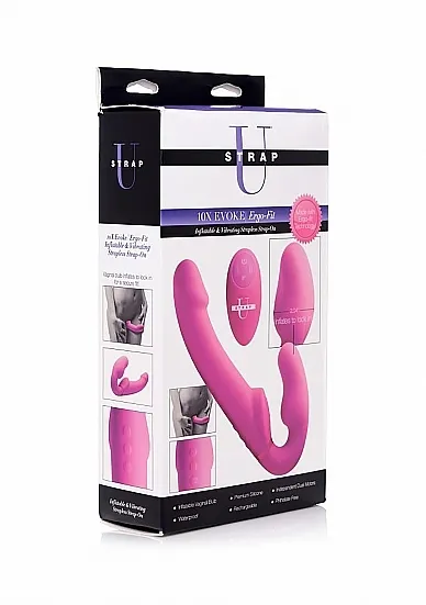 10X Evoke Ergo Fit Podwójny masturbator samonośny AF935 - 10x Evoke Ergo Fit