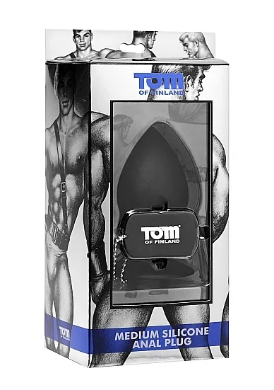 Silikonowy korek analny - średni TF1854 - Silicone Anal Plug - Medium