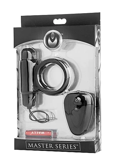 Pobudzający silikonowy pierścień na penisa  - 10 prędkości - czarny AD994 - Incite - 10 Speed - Cock Ring