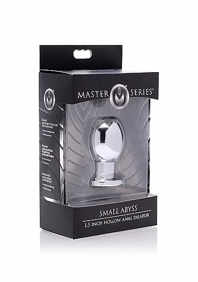 Korek analny z otworem rozszerzacz analny  - AF924-SMALL - Small Abyss 1.5 Inch Hollow Anal Dilator