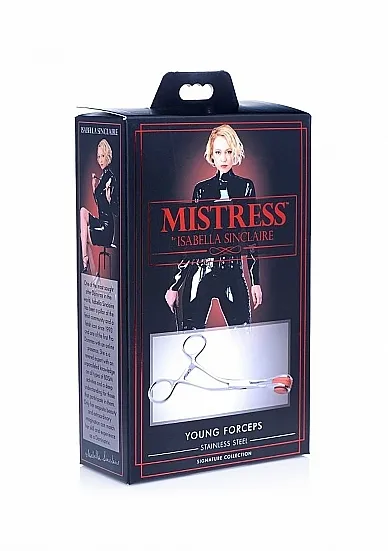 Szczypce intymne ze stali nierdzewnej - Stainless Steel Forceps - IS116