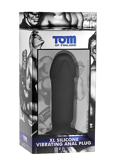 Wibrujący korek analny jak penis - Vibrating plug - XL TF1769
