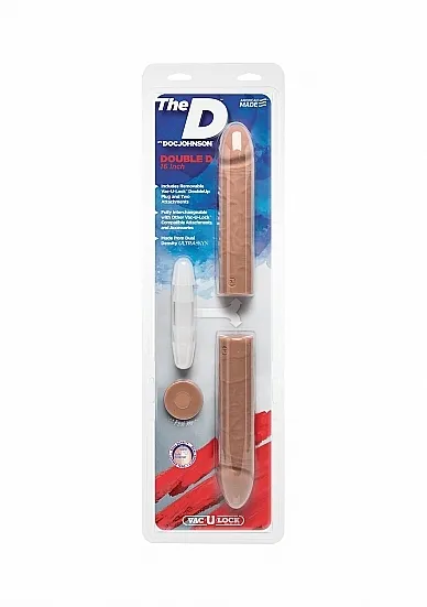 Podwójne Dildo Realistyczne 1700-23-CD - The D - Double D - 16 Inch - Caramel