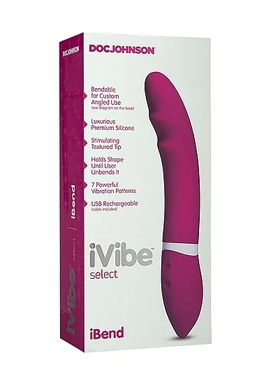 Wibrator Dowolnie Wyginany - Różowy 6027-11-BX - iVibe Select - iBend - Pink