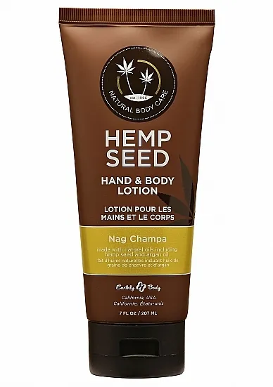 Balsam do rąk i ciała Earthly Body Kadzidło Indyjskie - 7oz/207 ml - HSV020T - Nag Champa Hand and Body Lotion with Indian Incense Scent - 7oz