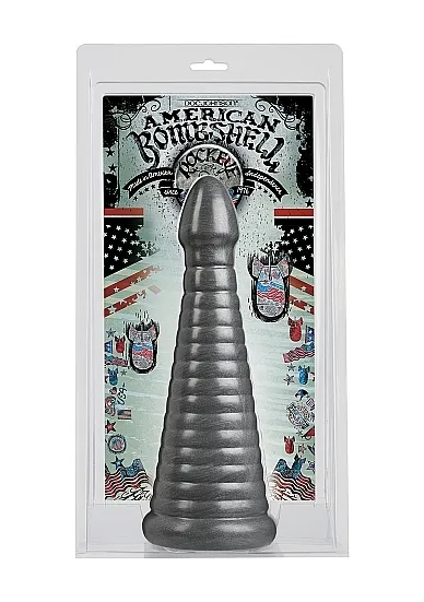 DUŻY STYMULATOR ANALNY 0270-38-CD - Rockeye - Gun Metal