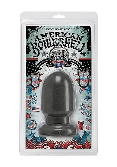 MAŁA ZATYCZKA ANALNA- Perłowy Szary  0270-28-CD - American Bombshel Shellshock (small)