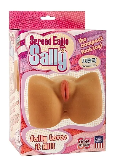 REALISTYCZNA WAGINA Z DWOMA DZIURKAMI 7036-01-BX - Spread Eagle Sally