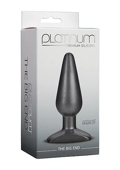 ZATYCZKA ANALNA SILIKONOWA 0103-05-BX - The Big End - Grey