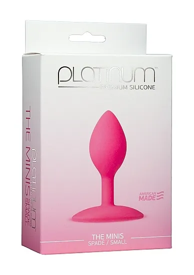 MAŁA ZATYCZKA ANALNA S - RÓŻOWA 0103-49-BX - The Minis - Spade - Pink - S