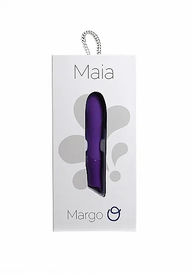 Margo - silikonowy wibrator w kolorze fioletowym R308-L2 - Margo - Purple