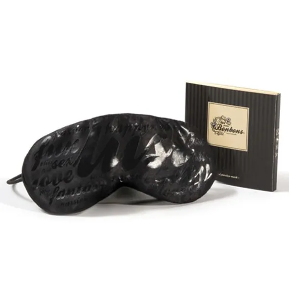 SexShop - Les Petits Bonbons Blind Passion Mask – Czarna maska na oczy - online