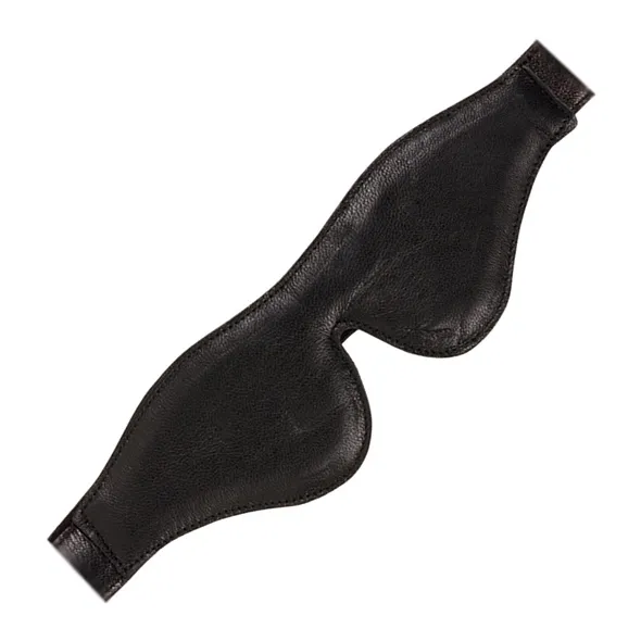 SexShop - Sportsheets Leather Blindfold Black - Skórzana maska na oczy - online