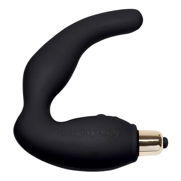 SexShop - Wibrator analny dla mężczyzn - Rocks-Off Naughty-Boy 7-Speed Black - online