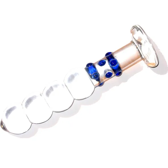 SexShop - Szklany penis  - Glass Dildo Blue - online