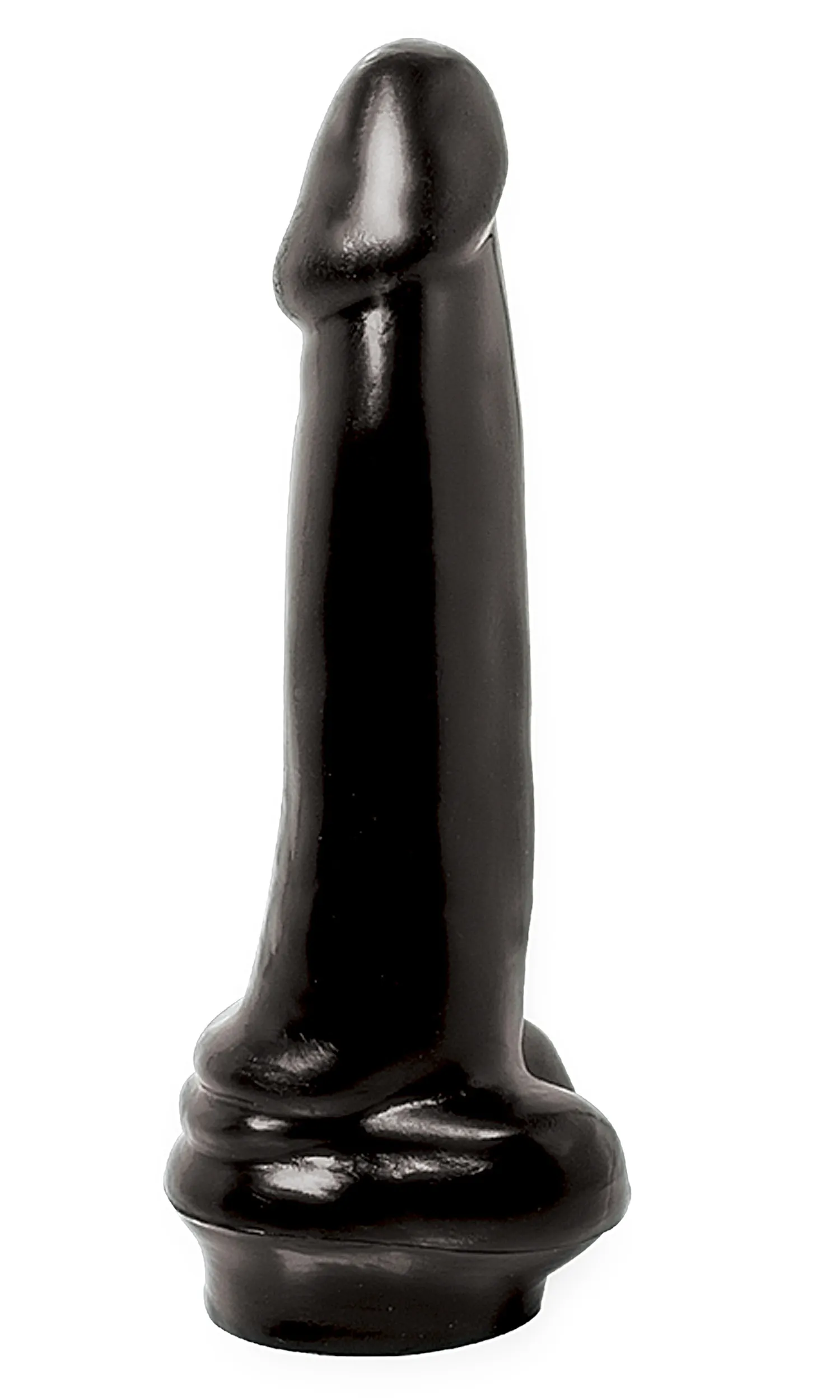 SexShop - Dildo realistyczne - PIPEDREAM Basix Rubber Works 10" Dong czarne - online