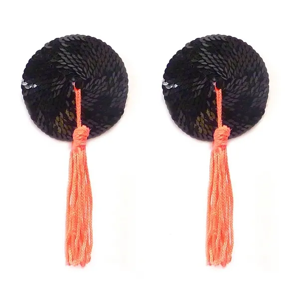 SexShop - Nakładki na sutki Nippies Gold - pomarańczowe - online